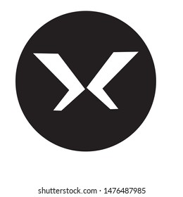 X Logo Letter Vector Illustration