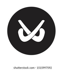 X Logo Letter Vector Illustration