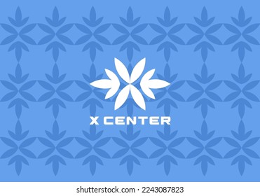logotipo X o marca que indica el centro