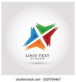 X Logo. Symbol and Icon Vector Template