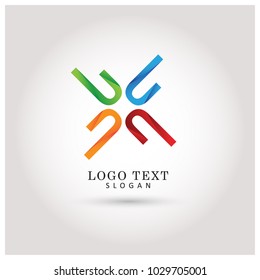 X Logo. Symbol and Icon Vector Template