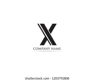 X logo and symbol vector
