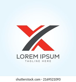  Plantilla De Logotipo X En Diseño Moderno De Vector De Estilo Mínimo Creativo