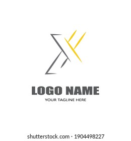 X Logo Template vector icon illustration design