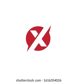 X Logo Template vector symbol nature