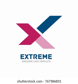 X logo template for your business