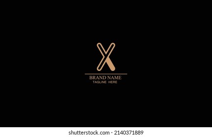 X logotype abstract icon and symbol