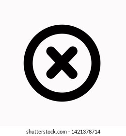 X Markensymbol, Vektorgrafik. Flaches Design. Vektorx-Markensymbol, einzeln auf Weiß, x Markensymbol Eps10. x Markensymbole Grafikdesign Vektorsymbole.