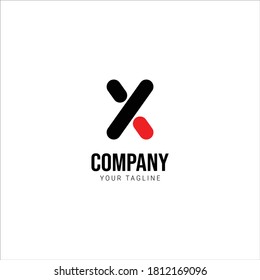 X mark logo for your company