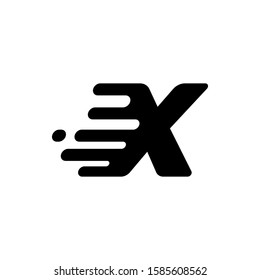 X Melted Letter logo Design. Melted Logo With Simple And Elegant Design