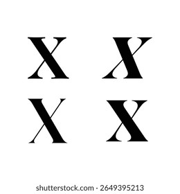 X Minimal Logos Royalty-Free Images, Stock Photos and Pictures.