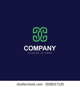 X monogram herbal, leaf, green and decorative logo design