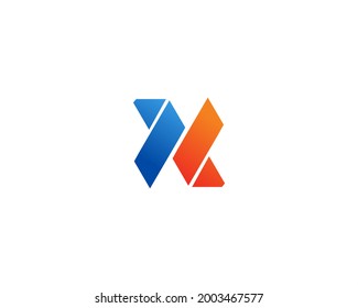 Design-Symbol für x oder n Buchstaben
