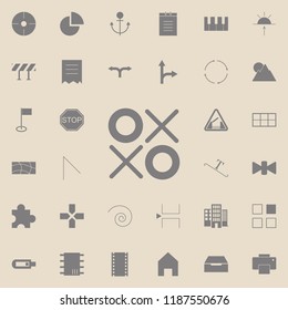 x o icon. web icons universal set for web and mobile
