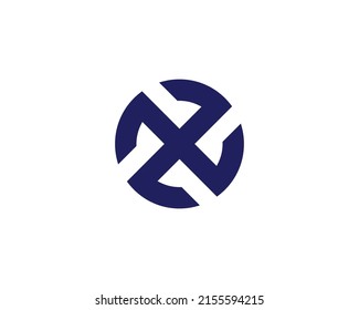 X OX XO Logo Design Vector Template