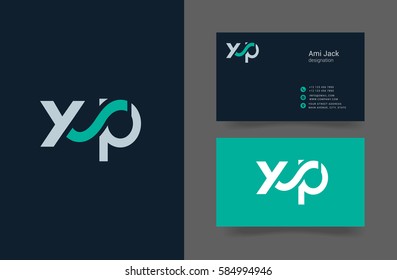 X & P Letter logo design vector element