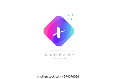 x pink blue rhombus abstract 3d alphabet company letter text logo hand writting written design vector icon template 