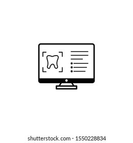 X ray icon, design template vector