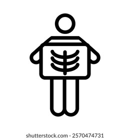 X Ray Icon Element For Design