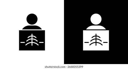 Icono de rayos X. paquete de símbolos de Vector de Diseño gráfico