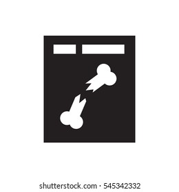 x ray icon illustration isolated vector sign symbol