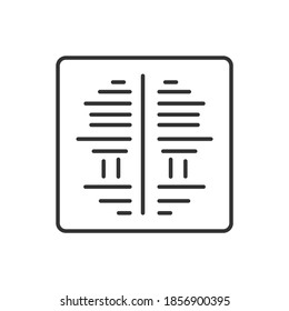 x ray icon vector illustration