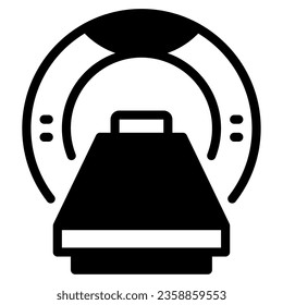 Icono de máquina de rayos X, para web, aplicación, infografía, etc