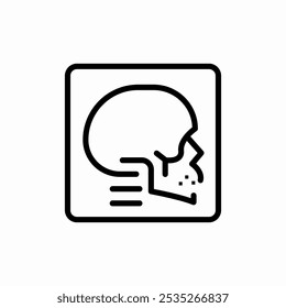 X ray machine icon sign vector