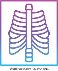 X ray vector icon. Can be used for printing, mobile and web applications.