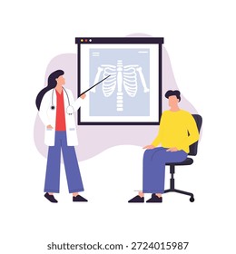 X Ray Vector Illustration EPS 10 File 