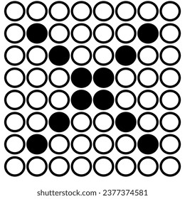 x shaped circle icon set on white background