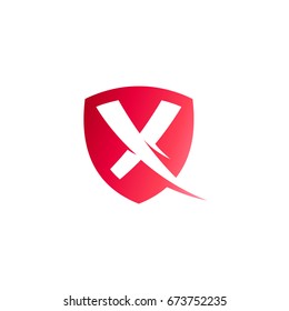 X Shield Logo