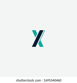 X Single Letter Designs Logo Icons Stock Vector (royalty Free 