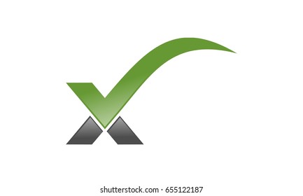 X Swoosh logo