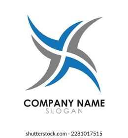 x swoosh logo 5 Vorlage