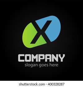 X symbol graphic elements X
