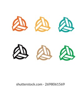 X technology square design logo