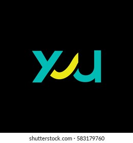 X & U Letter logo design vector element