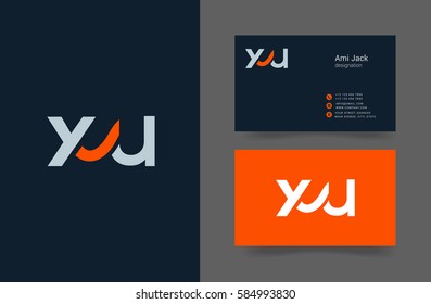 X & U Letter logo design vector element