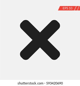 X vector icon