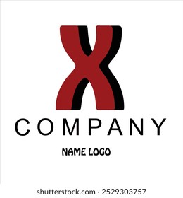 X Vector Logo Design Company Creative 