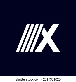 X Vector symbol. Minimalist and modern icon, logo template. Letter X for Logo Design. Creative Modern X Letters icon vector Illustration.