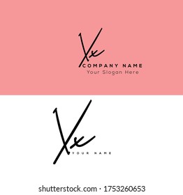  X X XX Initial letter handwriting and signature logo.