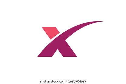 X or XX Letter Initial Logo Design Template Vector Illustration