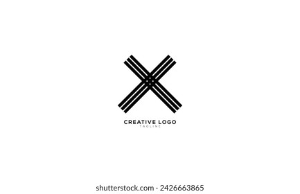 X XY YX Abstract initial monogram letter alphabet logo design