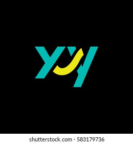 X & Y Letter logo design vector element