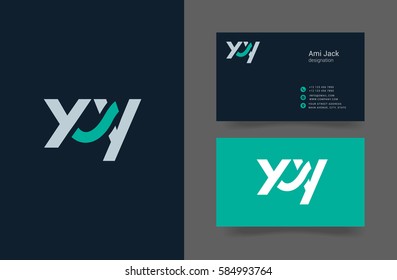 X & Y Letter logo design vector element