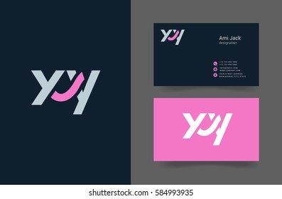 X & Y Letter logo design vector element