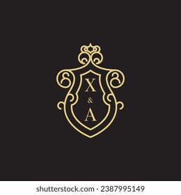 Erstmaliges Logo der XA-Serie in erstklassigem professionellem Design, das gut auf allen Printmedien gedruckt werden kann