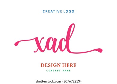 XAD lettering logo is simple, easy to understand and authoritative